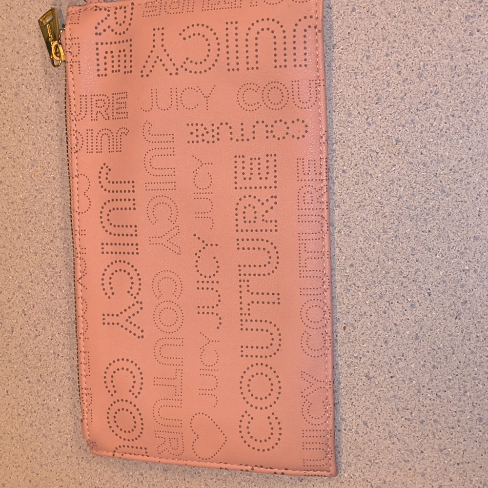 Juicy Couture Brand Light Pink Wristlet-NWOT - Picture 4 of 12